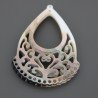 Componente Di Madreperla Creola Traforata Goccia 38x52mm 1pz