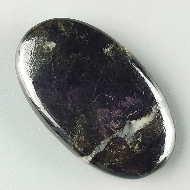 Purpurite Forma Ovale Piatto Cabochon Liscio Fatto a Mano 38X22X6mm 12,00gm 1pz Purpurite Forma Ovale Piatto Cabochon Liscio Fatto a Mano 38X22X6mm 12,00gm 1pz