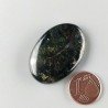 Purpurite Forma Ovale Piatto Cabochon Liscio Fatto a Mano 33X23X6mm 11,00gm 1pz