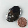 Purpurite Forma Ovale Piatto Cabochon Liscio Fatto a Mano 30X20X5mm 6,70gm 1pz
