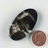 Purpurite Forma Ovale Piatto Cabochon Liscio Fatto a Mano 38X22X6mm 10,10gm 1pz
