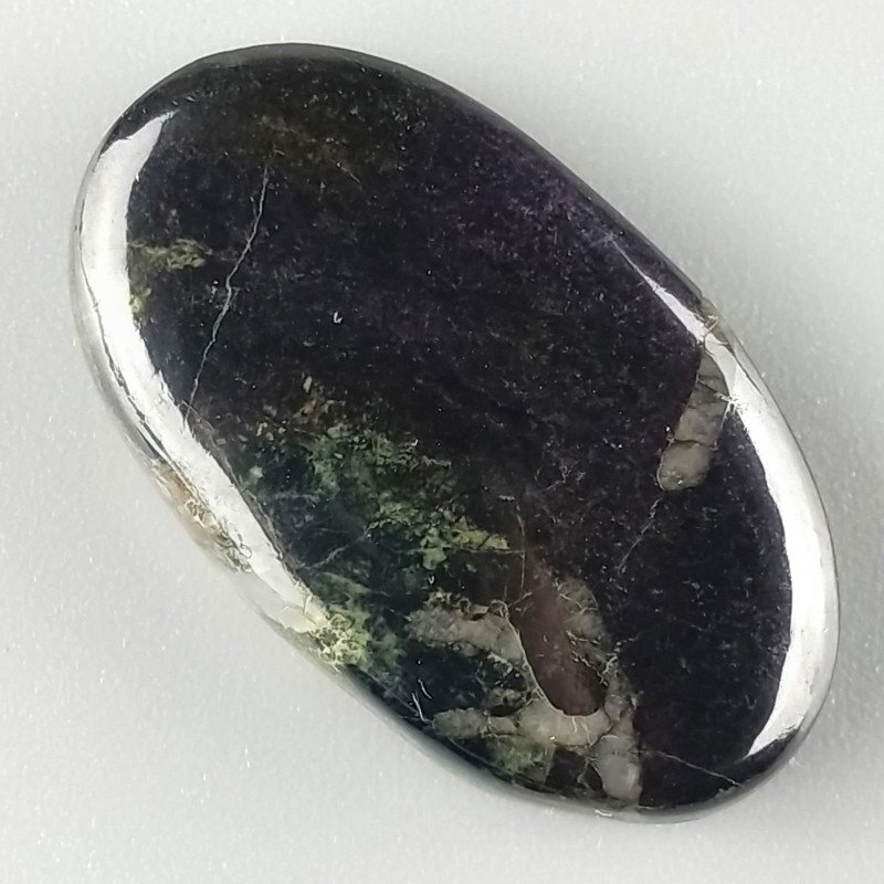 Purpurite Forma Ovale Piatto Cabochon Liscio Fatto a Mano 31X18X6mm 7,70gm 1pz Purpurite Forma Ovale Piatto Cabochon Liscio Fatto a Mano 31X18X6mm 7,70gm 1pz