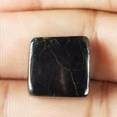 Purpurite Forma Quadrata Piatto Cabochon Liscio Fatto a Mano 15X15X6mm 4,05gm 1pz