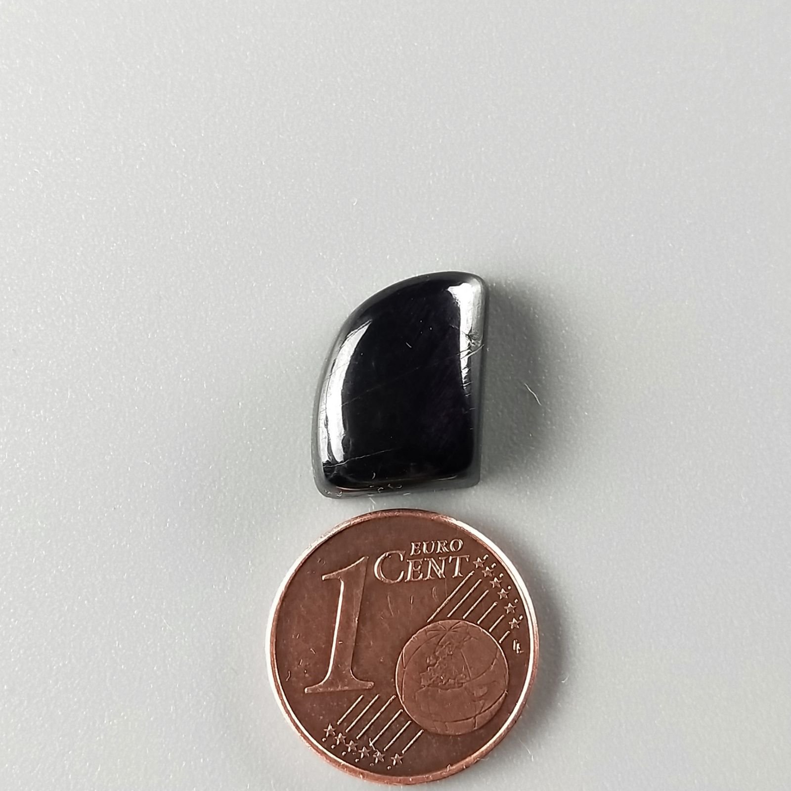 Purpurite Forma Fantasia Piatto Cabochon Liscio Fatto a Mano 13X10X5mm 1,90gm 1pz