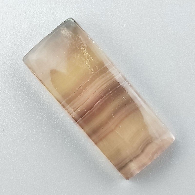 Fluorite Naturale Forma Rettangolare Piatto Cabochon Liscio Fatto a Mano 33X14X6mm 7,90gm 1pz Fluorite Naturale Forma Rettangolare Piatto Cabochon Liscio Fatto a Mano 33X14X6mm 7,90gm 1pz