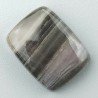 Fluorite Naturale Forma Cuscino Piatto Cabochon Liscio Fatto a Mano 22X17mm 5,68gm 1pz