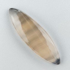 Fluorite Naturale Forma Marquise Piatto Cabochon Liscio Fatto a Mano 41X13mm 5,97gm 1pz