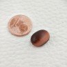 Pietra Del Sole Sintetico Forma Ovale Piatto Cabochon Liscio Fatto a Mano v13X9X6mm 5,55 Carati 1pz
