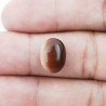 Pietra Del Sole Sintetico Forma Ovale Piatto Cabochon Liscio Fatto a Mano v13X9X6mm 5,55 Carati 1pz