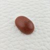Pietra Del Sole Sintetico Forma Ovale Piatto Cabochon Liscio Fatto a Mano 15X10X5mm 6,80 Carati 1pz