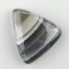 Fluorite Naturale Forma Fantasia Piatto Cabochon Liscio Fatto a Mano 23X22mm 6,22gm 1pz