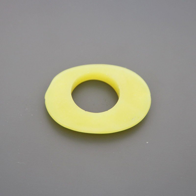Componente giada oliva cerchietti ovali 30x40 mm 1pz