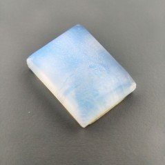 Opalina Forma Rettangolare Piatto Cabochon Liscio Fatto a Mano 16X12X6mm 11,20 Carati 1pz