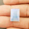 Opalina Forma Rettangolare Piatto Cabochon Liscio Fatto a Mano 16X11X6mm 11,35 Carati 1pz