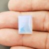 Opalina Forma Rettangolare Piatto Cabochon Liscio Fatto a Mano 15X12X6mm 11,50 Carati 1pz