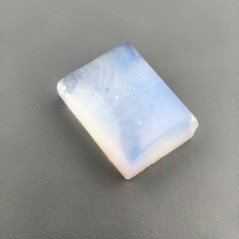 Opalina Forma Rettangolare Piatto Cabochon Liscio Fatto a Mano 15X11X6mm 11,40 Carati 1pz