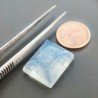Opalina Forma Rettangolare Piatto Cabochon Liscio Fatto a Mano 18X15X7mm 21,05 Carati 1pz