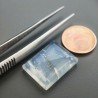 Opalina Forma Rettangolare Piatto Cabochon Liscio Fatto a Mano 19X15X6mm 18,10 Carati 1pz