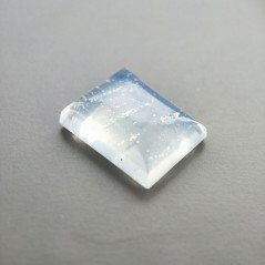Opalina Forma Rettangolare Piatto Cabochon Liscio Fatto a Mano 18X14X6mm 15,95 Carati 1pz