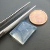 Opalina Forma Rettangolare Piatto Cabochon Liscio Fatto a Mano 18X14X6mm 15,95 Carati 1pz