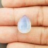 Opalina Forma Goccia Piatto Cabochon Liscio Fatto a Mano 16X11X6mm 8,40 Carati 1pz