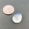 Opalina Forma Goccia Piatto Cabochon Liscio Fatto a Mano 15X11X7mm 8,05 Carati 1pz