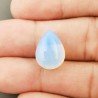 Opalina Forma Goccia Piatto Cabochon Liscio Fatto a Mano 16X12X7mm 9,80 Carati 1pz