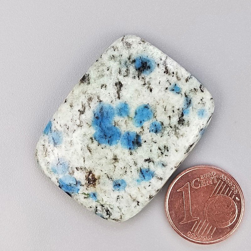 K2 'Raindrop Azurite' Naturale Forma Rettangolare Piatto Cabochon Liscio Fatto a Mano 35X27X5mm 10,85gm 1pz K2 'Raindrop Azurite' Naturale Forma Rettangolare Piatto Cabochon Liscio Fatto a Mano 35X27X5mm 10,85gm 1pz