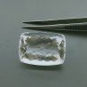Cristallo Di Rocca Naturale Taglio Cuscino Sfaccettata a Mano Gemma Sciolta 34X24X18mm 105,50 Carati 1pz
