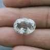 Cristallo Di Rocca Naturale Taglio Ovale Sfaccettata a Mano Gemma Sciolta 16X11X8mm 9,50 Carati 1pz