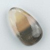 Fluorite Naturale Forma Goccia Piatto Cabochon Liscio Fatto a Mano 27X16X6mm 5,80gm 1pz