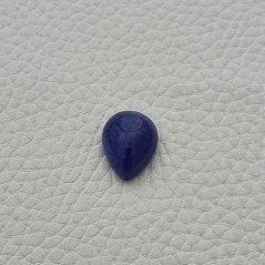 Tanzanite Naturale Forma Goccia Piatto Cabochon Liscio Fatto a Mano 17X13X8mm 14,90 Carati 1pz