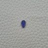 Tanzanite Naturale Forma Goccia Piatto Cabochon Liscio Fatto a Mano 5X7X3mm 1,10 Carati 1pz