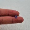 Tanzanite Naturale Forma Goccia Piatto Cabochon Liscio Fatto a Mano 5X7X3mm 1,10 Carati 1pz
