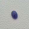 Tanzanite Naturale Forma Ovale Piatto Cabochon Liscio Fatto a Mano 15X10X6mm 10,20 Carati 1pz