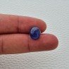 Tanzanite Naturale Forma Ovale Piatto Cabochon Liscio Fatto a Mano 12X10X06mm 6,70 Carati 1pz