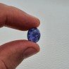 Tanzanite Naturale Forma Ovale Piatto Cabochon Liscio Fatto a Mano 12X10X06mm 6,70 Carati 1pz