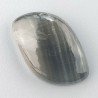 Fluorite Naturale Forma Fantasia Piatto Cabochon Liscio Fatto a Mano 27X17mm 5,60gm 1pz