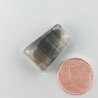 Fluorite Naturale Forma Fantasia Piatto Cabochon Liscio Fatto a Mano 20X13X7mm 4,60gm 1pz