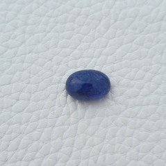 Tanzanite Naturale Forma Ovale Piatto Cabochon Liscio Fatto a Mano 14X10X6mm 8,85 Carati 1pz