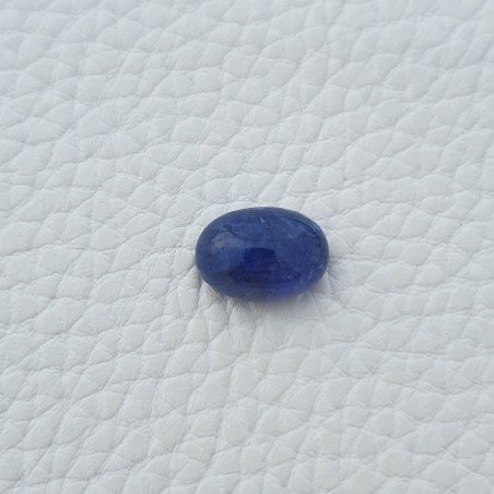 Tanzanite Naturale Forma Ovale Piatto Cabochon Liscio Fatto a Mano 14X10X6mm 8,85 Carati 1pz