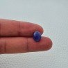 Tanzanite Naturale Forma Ovale Piatto Cabochon Liscio Fatto a Mano 11X9X5mm 4,25 Carati 1pz