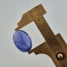 Tanzanite Naturale Forma Ovale Piatto Cabochon Liscio Fatto a Mano 20X14X9mm 26,65 Carati 1pz