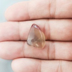 Fluorite Naturale Forma Fantasia Piatto Cabochon Liscio Fatto a Mano 21X15X6mm 3,40gm 1pz Fluorite Naturale Forma Fantasia Piatto Cabochon Liscio Fatto a Mano 21X15X6mm 3,40gm 1pz