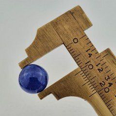 Tanzanite Naturale Forma Tondo Piatto Cabochon Liscio Fatto a Mano 11X11X06mm 6,90 Carati 1pz Tanzanite Naturale Forma Tondo Piatto Cabochon Liscio Fatto a Mano 11X11X06mm 6,90 Carati 1pz