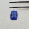 Tanzanite Naturale Forma Cuscino Piatto Cabochon Liscio Fatto a Mano 14X10X5mm 7,10 Carati 1pz