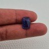 Tanzanite Naturale Forma Cuscino Piatto Cabochon Liscio Fatto a Mano 14X10X5mm 7,10 Carati 1pz