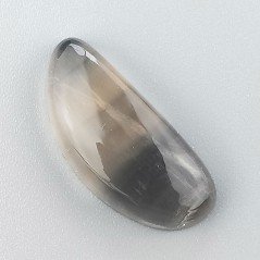 Fluorite Naturale Forma Fantasia Piatto Cabochon Liscio Fatto a Mano 27X12mm 4,13gm 1pz