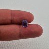 Tanzanite Naturale Forma Cuscino Piatto Cabochon Liscio Fatto a Mano 8X5X4mm 2,15 Carati 1pz