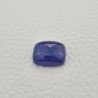Tanzanite Naturale Forma Cuscino Piatto Cabochon Liscio Fatto a Mano 17X13X08mm 20,50 Carati 1pz